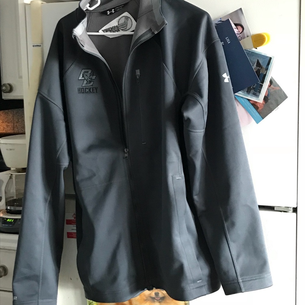 Boston college hockey under armour jacket